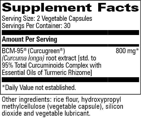 
                      
                        Curcumin BCM-95
                      
                    